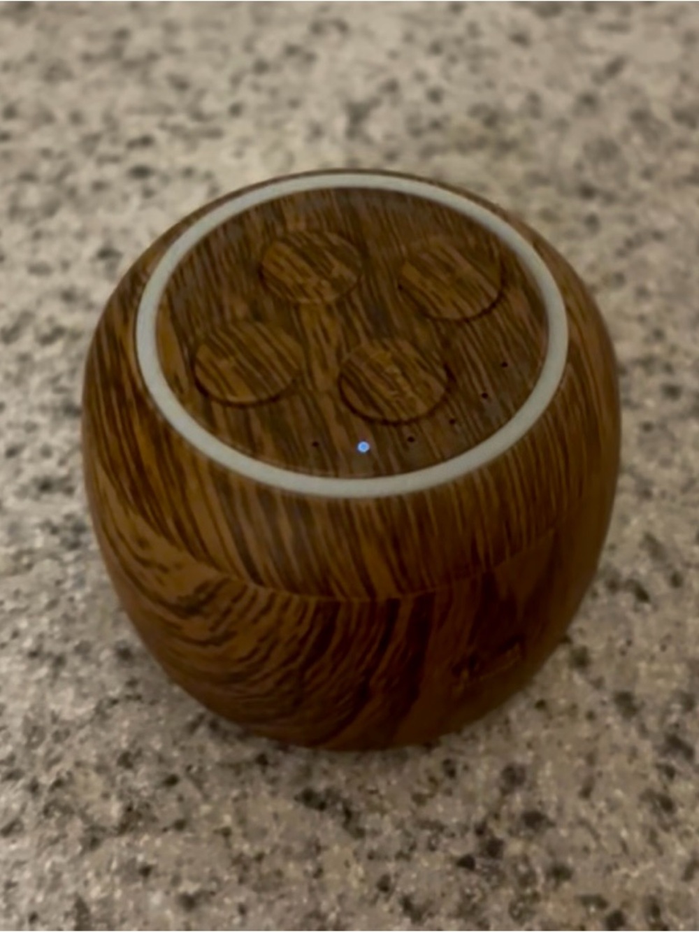Portable Wood-Grain Sound Machine